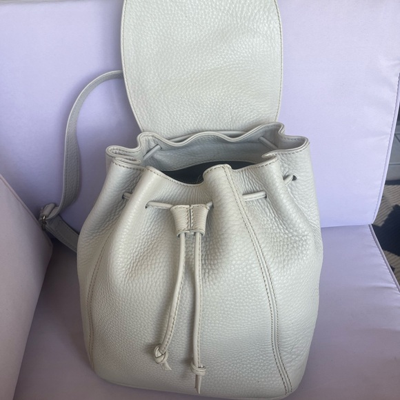 Vintage Coach Sonoma Cream Pebbled leather backpack  #4911 - Picture 2 of 8